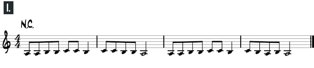 fifth string exercise 1