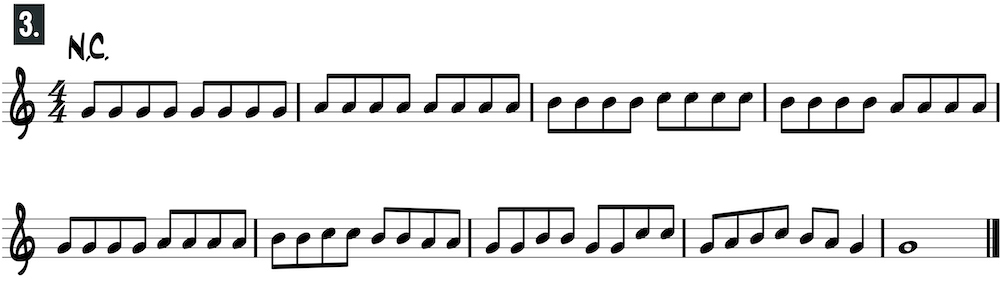 third string exercise 3